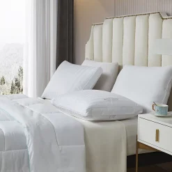 Hotel Suite White Goose Feather Firm Pillow -travel pillow shop 4951227 ALT3