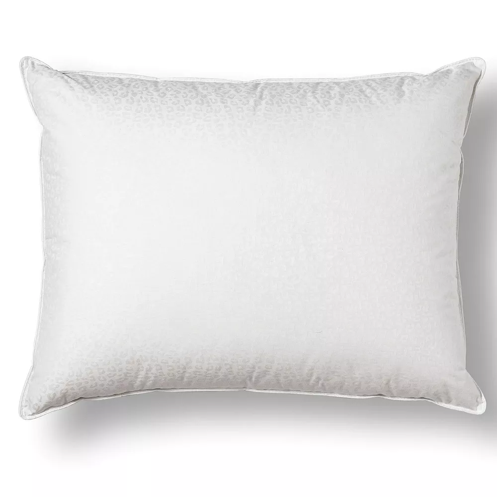 CosmoLiving By Cosmopolitan Leopard Jacquard White Down Jumbo Pillow 3 CosmoLiving By Cosmopolitan Leopard Jacquard White Down Jumbo Pillow