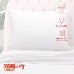 CosmoLiving By Cosmopolitan Leopard Jacquard White Down Jumbo Pillow 13 CosmoLiving By Cosmopolitan Leopard Jacquard White Down Jumbo Pillow -travel pillow shop 5005508 ALT99