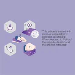 Dream Lab Aroma-Therapy Lavender Scented Sleep Pillow -travel pillow shop 5005703 ALT3