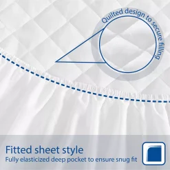 Swift Home Hypoallergenic Waterproof Mattress Protector -travel pillow shop 5097180 ALT4