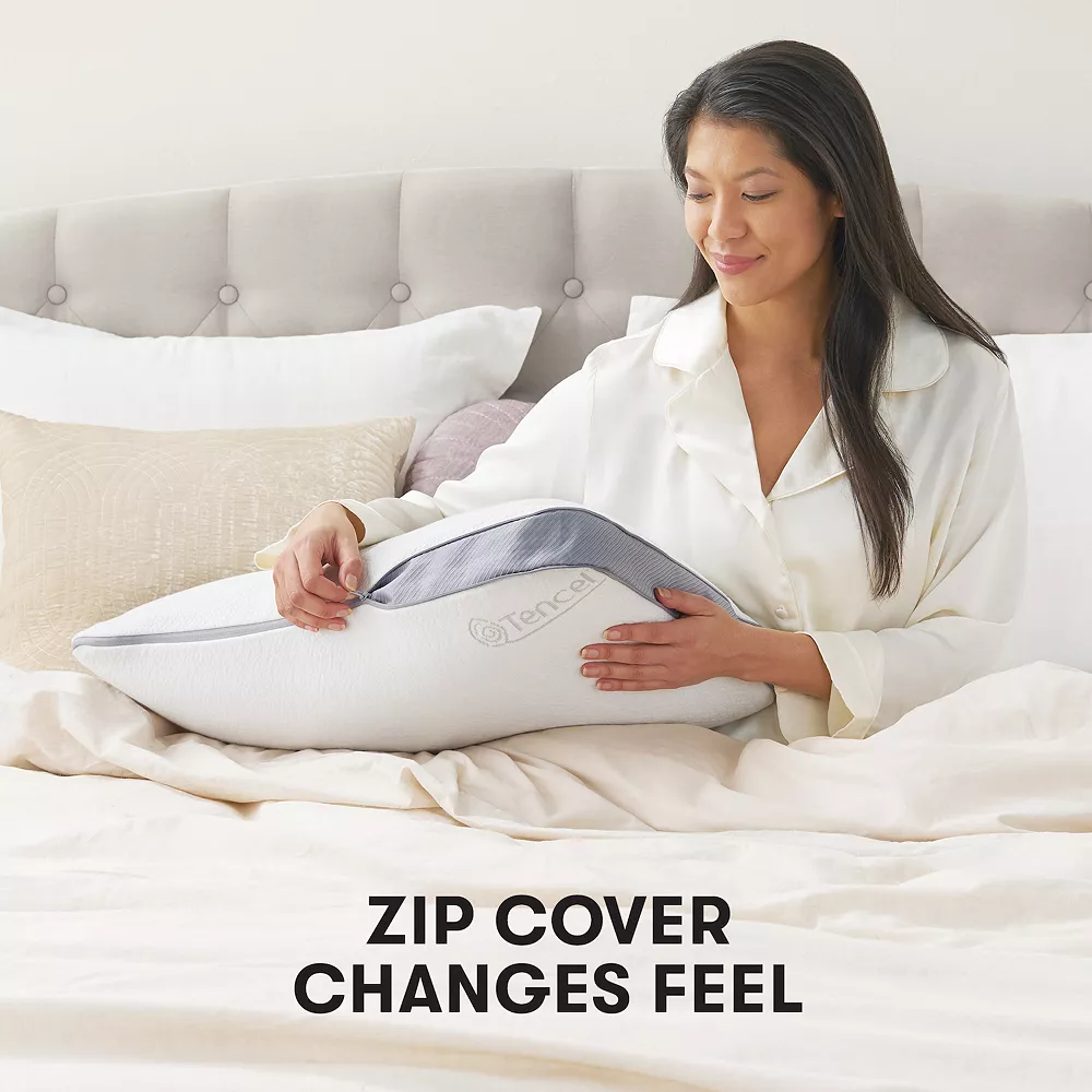 Serta® Layered Luxury Gel Memory Foam Pillow 8 Serta® Layered Luxury Gel Memory Foam Pillow - Image 6