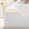 Serta 4" Layered Luxury Mattress Topper -travel pillow shop 5118299