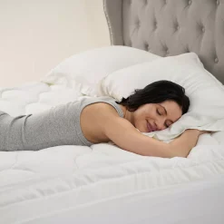 Serta 4" Layered Luxury Mattress Topper -travel pillow shop 5118299 ALT4