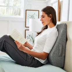 Serta® Wedge Pillow With Antimicrobial Cover -travel pillow shop 5164586 ALT4