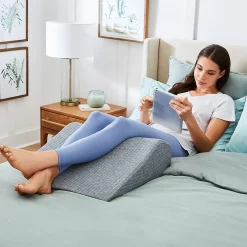 Serta® Wedge Pillow With Antimicrobial Cover -travel pillow shop 5164586 ALT6