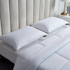 Beautyrest 2-pack White Goose Feather Jumbo Pillows -travel pillow shop 5202526 ALT2