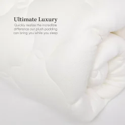 ELuxury Plush Rayon From Bamboo Crib/Toddler Mattress Pad -travel pillow shop 5271202 ALT3