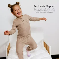 ELuxury Plush Crib/Toddler Mattress Pad -travel pillow shop 5271203 ALT4