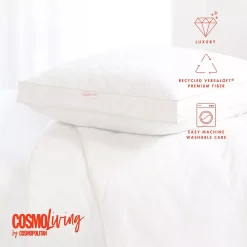 CosmoLiving Diamond Luxe Gusset Pillow 10 CosmoLiving Diamond Luxe Gusset Pillow -travel pillow shop 5496356 ALT3