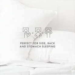 Home Collection 2-pack Plush Down Alternative Gel Fiber Pillows -travel pillow shop 5498445 ALT4