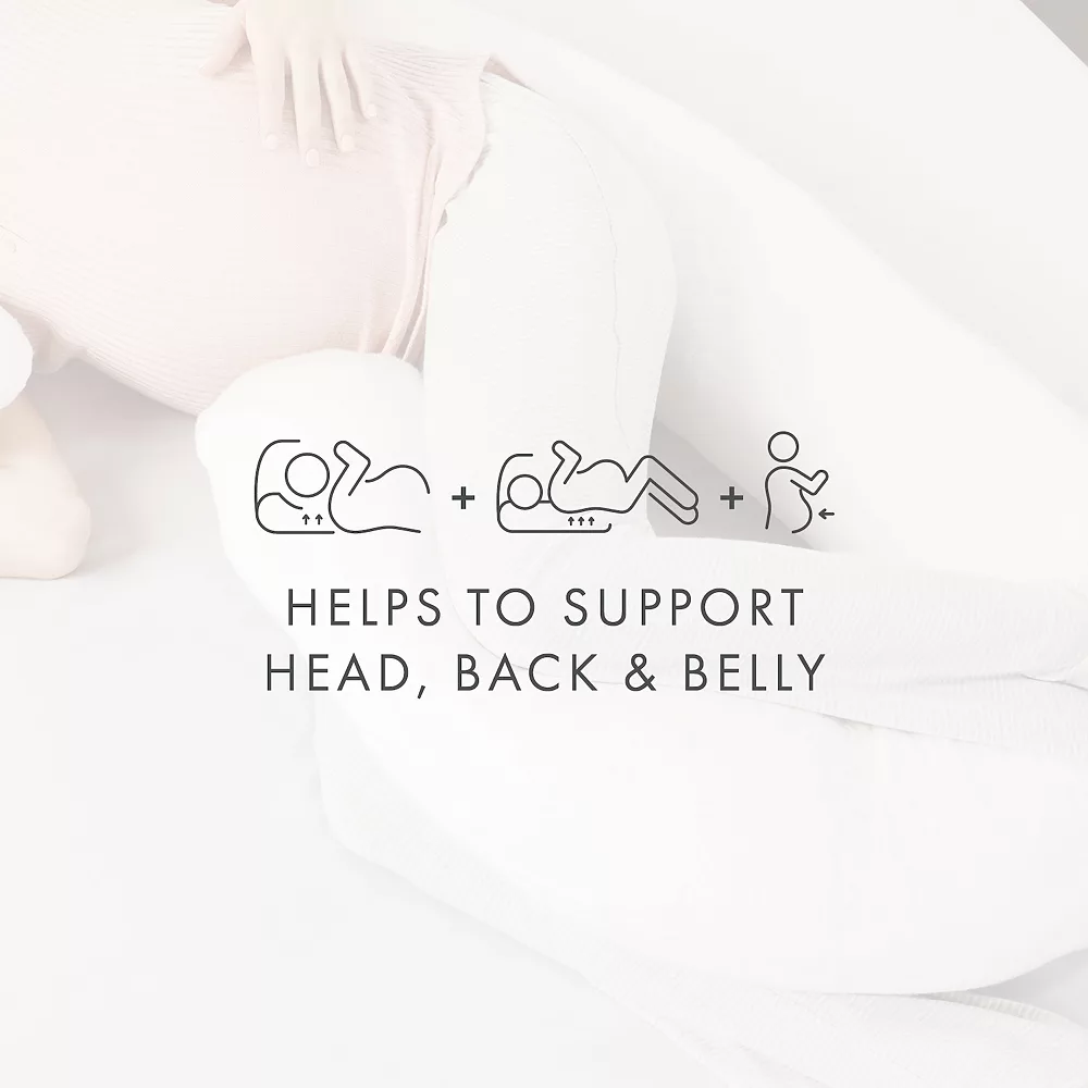 Home Collection Premium Rayon From Bamboo Cover Pregnancy Pillow 7 Home Collection Premium Rayon From Bamboo Cover Pregnancy Pillow - Image 5