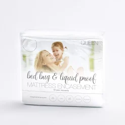 Home Collection Premium Bed Bug And Spill Proof Zippered Mattress Protector -travel pillow shop 5498452 ALT2