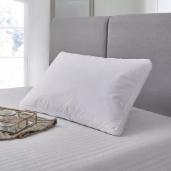 Unbranded 233 Thread Count Quilted White Goose Feather And Down 2-pack Pillow Set 11 Unbranded 233 Thread Count Quilted White Goose Feather And Down 2-pack Pillow Set -travel pillow shop 5547503 ALT3