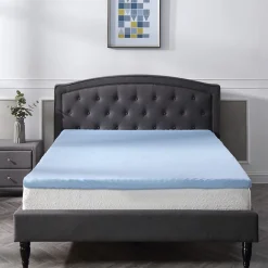 Classic Brands Cool Cloud 3 Inch Memory Foam Mattress Topper With Cover, Queen 9 Classic Brands Cool Cloud 3 Inch Memory Foam Mattress Topper With Cover, Queen -travel pillow shop 5713056 ALT2