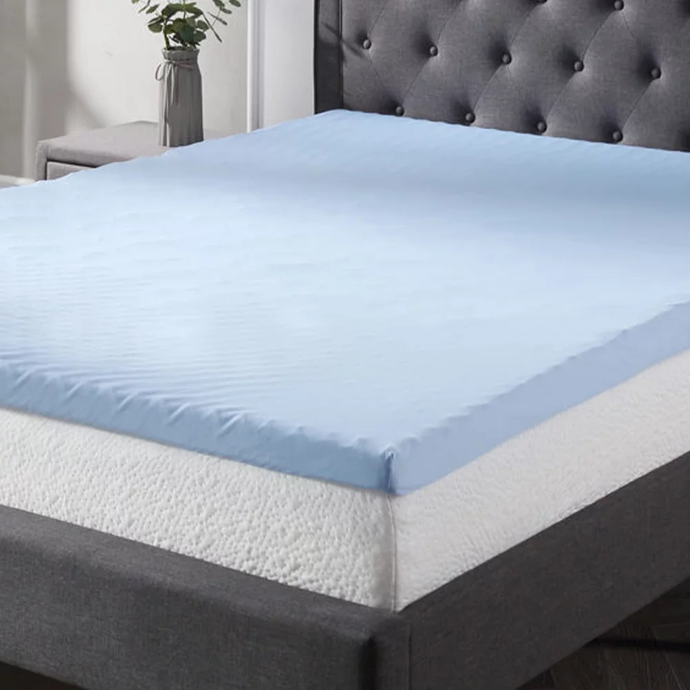 Classic Brands Cool Cloud 3 Inch Memory Foam Mattress Topper With Cover, Queen 6 Classic Brands Cool Cloud 3 Inch Memory Foam Mattress Topper With Cover, Queen - Image 4