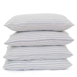 Downlite Softer/Medium Density Granny Stripe 4-Pack Down-Alternative Pillows