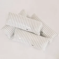 Downlite Softer/Medium Density Granny Stripe 4-Pack Down-Alternative Pillows -travel pillow shop 5761157 ALT2