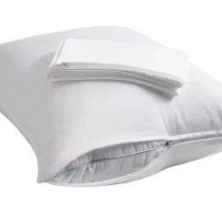 Tencel &Trade; Breathable Mattress Pad & Standard Pillow Set -travel pillow shop 5826203 ALT2