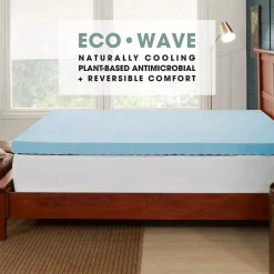 Dream Serenity EcoWave 4" Memory Foam Mattress Topper -travel pillow shop 5913018 ALT2