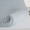 Dream Serenity Cool Point 3" Memory Foam Mattress Topper -travel pillow shop 5913033