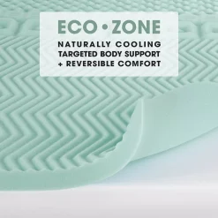 Dream Serenity EcoZone 1.5" Memory Foam Mattress Topper 13 Dream Serenity EcoZone 1.5" Memory Foam Mattress Topper -travel pillow shop 5913058 ALT5