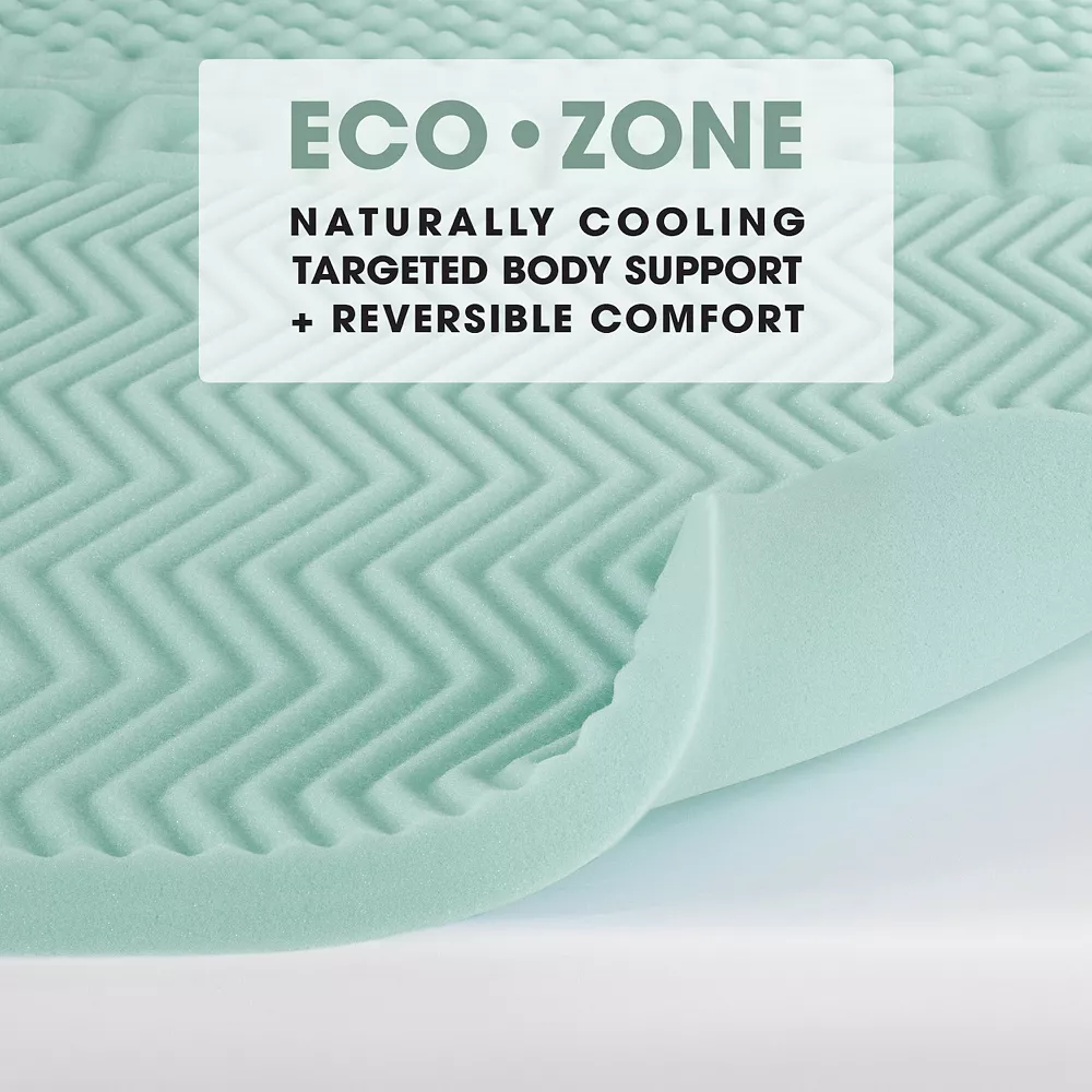 Dream Serenity EcoZone 1.5" Memory Foam Mattress Topper 8 Dream Serenity EcoZone 1.5" Memory Foam Mattress Topper - Image 6