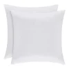 Five Queens Court Excellence Oversized Euro Pillow 2-Pack -travel pillow shop 5913277