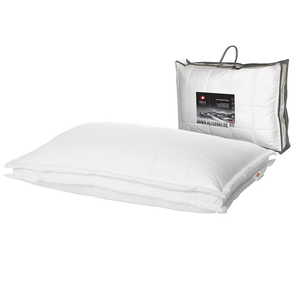 Swiss Comforts Loft Quilted Pillow 3 Swiss Comforts Loft Quilted Pillow