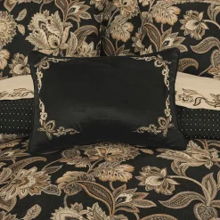 Royal Court Montecito Black Boudoir Decorative Throw Pillow -travel pillow shop 5997584 ALT