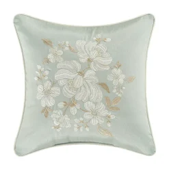 Royal Court Spring Garden Spa Square Decorative Throw Pillow