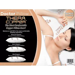 Doctor Pillow Dr. Pillow Thera Copper Pillow 8 Doctor Pillow Dr. Pillow Thera Copper Pillow -travel pillow shop 6107300 ALT2