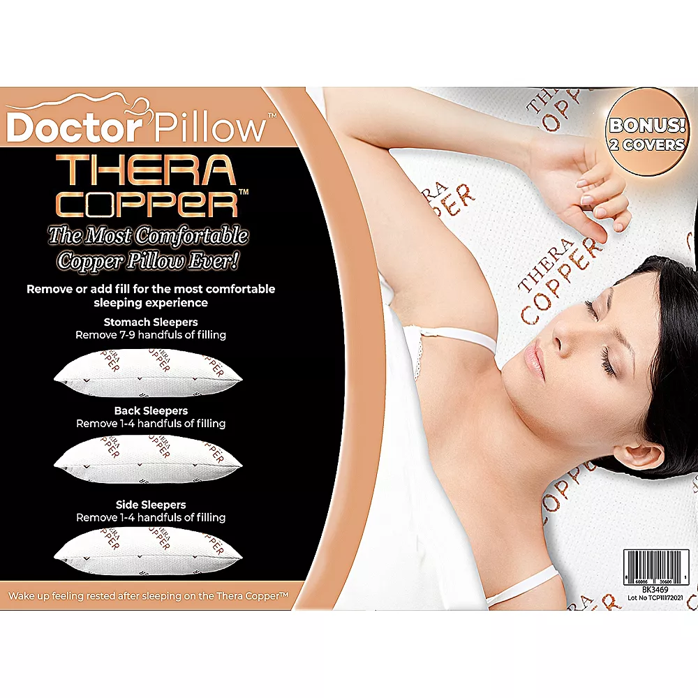 Doctor Pillow Dr. Pillow Thera Copper Pillow 5 Doctor Pillow Dr. Pillow Thera Copper Pillow - Image 3