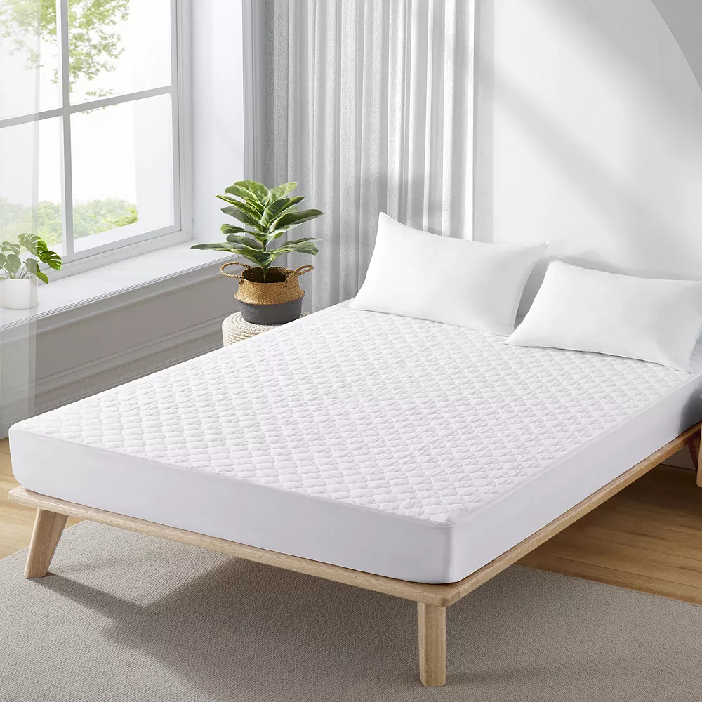 Unikome Waterproof Fitted Mattress Protector Wave Quilted 18-Inch Deep, Full 4 Unikome Waterproof Fitted Mattress Protector Wave Quilted 18-Inch Deep, Full - Image 2