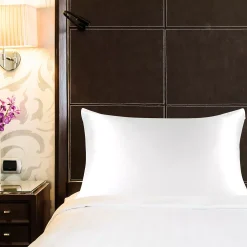 PiccoCasa 100% Mulberry Silk Standard Size Pillowcase For Home, 20" X 26" -travel pillow shop 6149941 ALT2