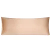 PiccoCasa Zippered Silky Satin Long Body Pillow Cases Covers Body(20"x54") 2 PiccoCasa Zippered Silky Satin Long Body Pillow Cases Covers Body(20"x54") -travel pillow shop 6172725 Champagne