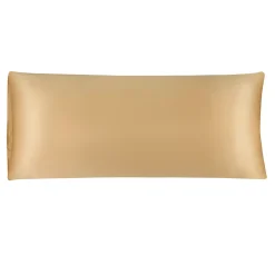 PiccoCasa Satin Body Pillow Cover Long Silky Cooling For Hair Skin Body 20"x48"