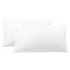 PiccoCasa Set Of 2 Soft Cotton Pillow Covers With Envelope Standard(20"x26") 2 PiccoCasa Set Of 2 Soft Cotton Pillow Covers With Envelope Standard(20"x26") -travel pillow shop 6172762
