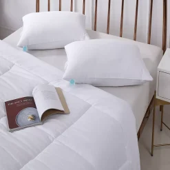 Martha Stewart TENCEL™ Lyocell Over White Feather & Down 2 Pack Of Pillows -travel pillow shop 6173556 ALT