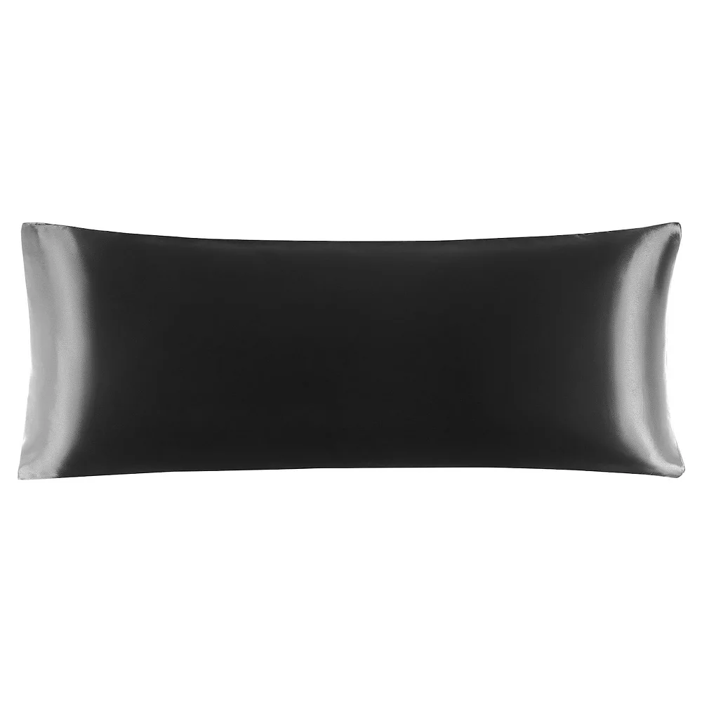 PiccoCasa Bolster Soft Silk Satin Body Pillow Cover Body 20"x54" 3 PiccoCasa Bolster Soft Silk Satin Body Pillow Cover Body 20"x54"