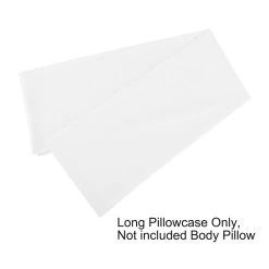 PiccoCasa Pillow Cases Covers Egyptian Cotton 1 Pcs (21"x55") -travel pillow shop 6174461 ALT2