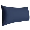 PiccoCasa Pillow Cases Covers Egyptian Cotton 1 Pcs (21"x55") -travel pillow shop 6174461 Royal Blue