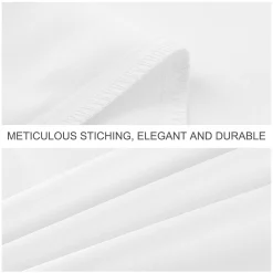 PiccoCasa 100% Cotton Body Pillowcases 1Pcs Soft With Zipper Closure Body(20"x54") 8 PiccoCasa 100% Cotton Body Pillowcases 1Pcs Soft With Zipper Closure Body(20"x54") -travel pillow shop 6174464 ALT2