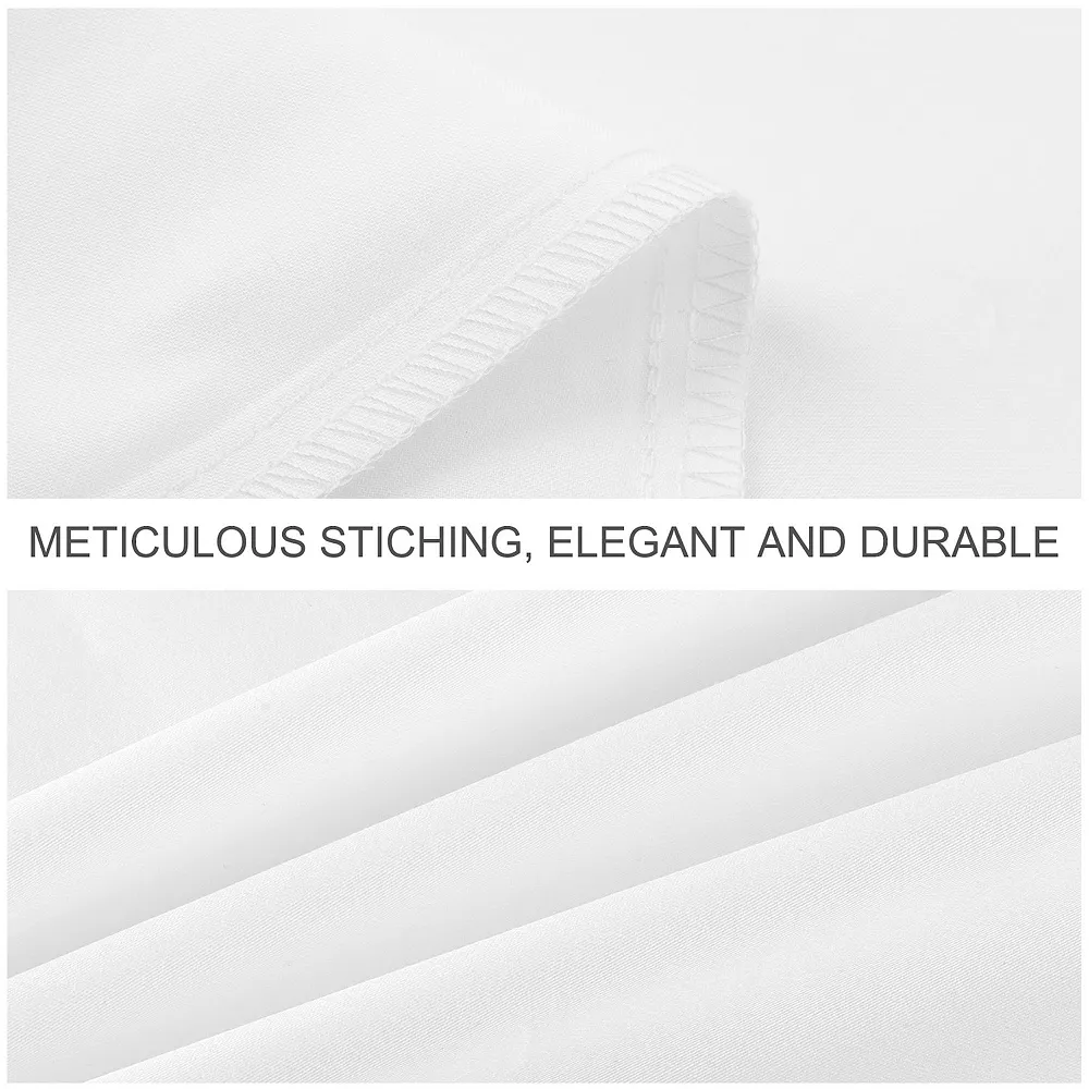 PiccoCasa 100% Cotton Body Pillowcases 1Pcs Soft With Zipper Closure Body(20"x54") 5 PiccoCasa 100% Cotton Body Pillowcases 1Pcs Soft With Zipper Closure Body(20"x54") - Image 3