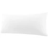 PiccoCasa 100% Cotton Body Pillowcases 1Pcs Soft With Zipper Closure Body(20"x54") -travel pillow shop 6174464 White