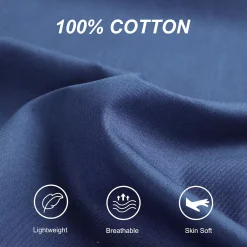 PiccoCasa Pillow Cases Zipper Covers Egyptian Cotton For Hair And Skin (20"x60") 9 PiccoCasa Pillow Cases Zipper Covers Egyptian Cotton For Hair And Skin (20"x60") -travel pillow shop 6174465 ALT3