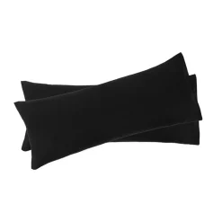 PiccoCasa 2pcs Bolster Soft 1800 Microfiber Support Cushion Body Pillow Covers Body(20"x48")