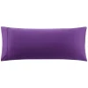 PiccoCasa Cotton Body Pillowcase 1PC Bolster With Envelope 20"x55" -travel pillow shop 6174479