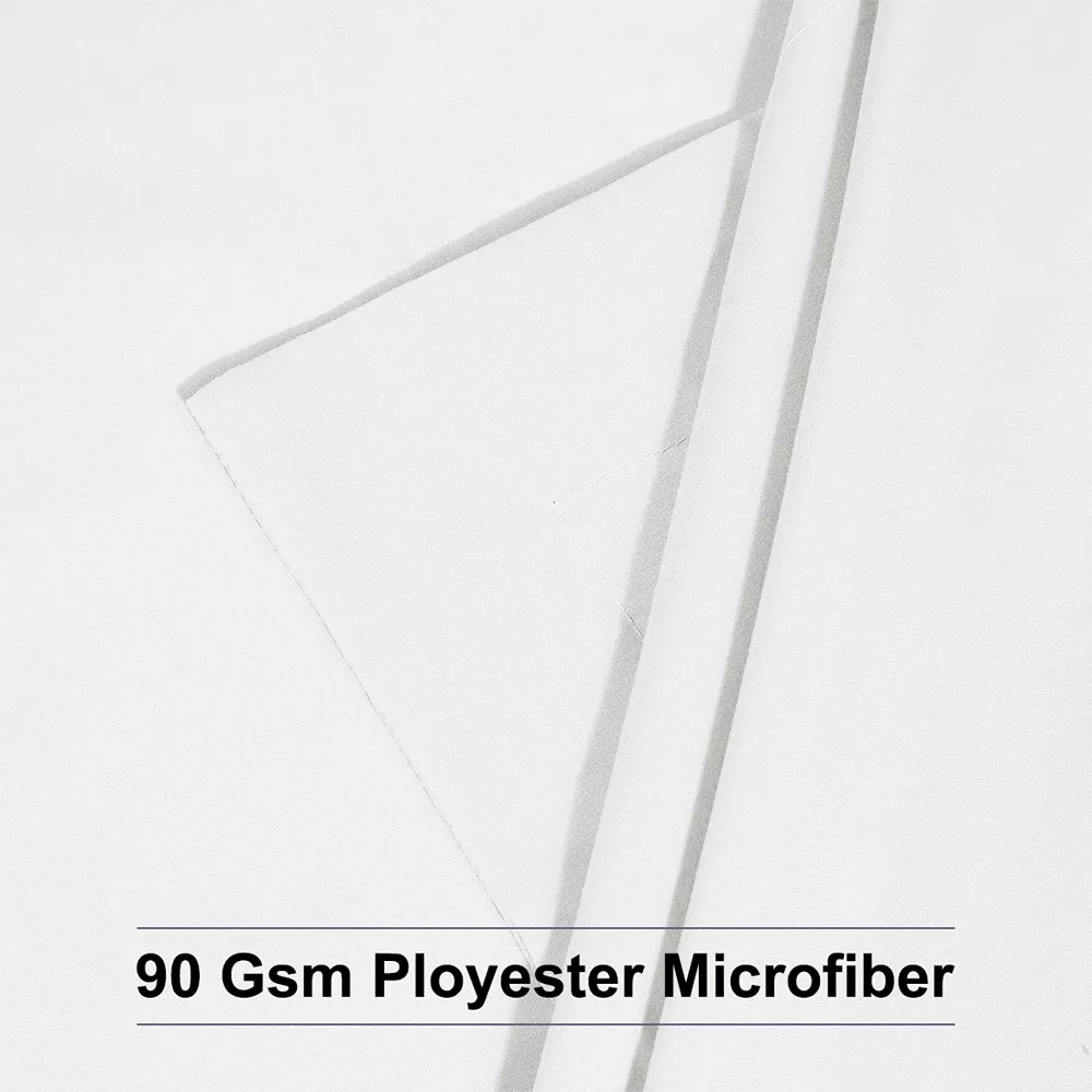 PiccoCasa 2Pcs Microfiber Pair No Zipper Pillowcases Queen(20"x30") 6 PiccoCasa 2Pcs Microfiber Pair No Zipper Pillowcases Queen(20"x30") - Image 4