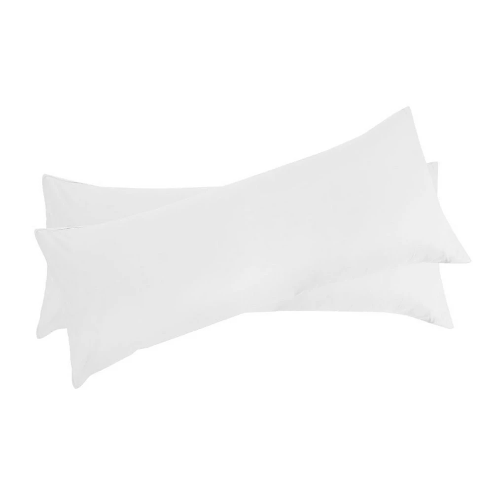 PiccoCasa 2pcs Bolster Soft 1800 Microfiber Support Cushion Body Pillow Covers Body(20"x54") 3 PiccoCasa 2pcs Bolster Soft 1800 Microfiber Support Cushion Body Pillow Covers Body(20"x54")
